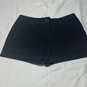 LOFT Black Bermuda Shorts Casual Style